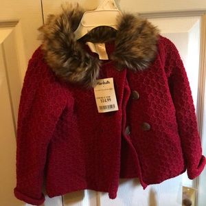 Stylish baby girls sweater